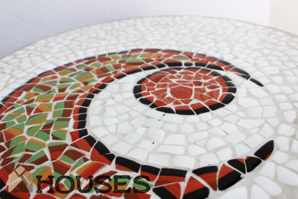 Bàn trà cafe mosaic mặt trăng mt004