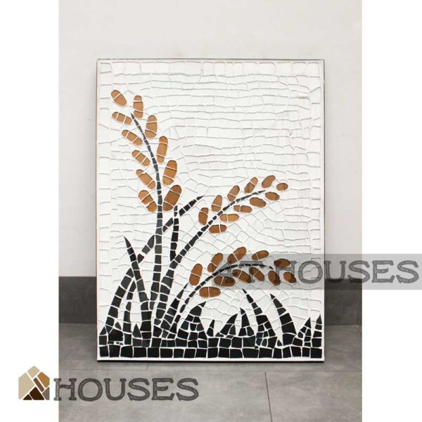 Bàn cafe ngoài trời mosaic bông lúa mt101c