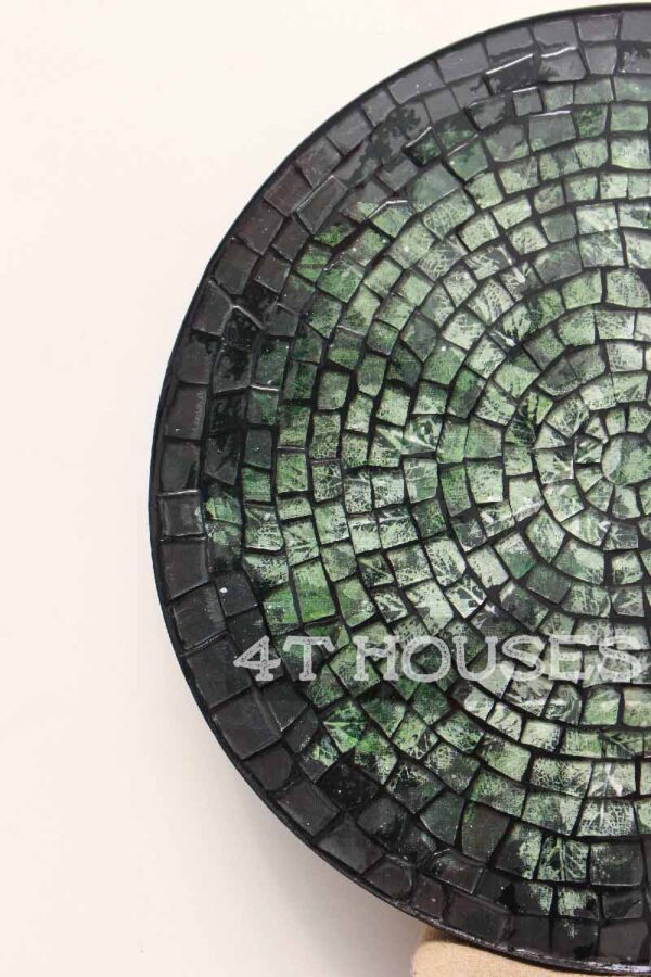 Bàn gạch mosaic lá xanh MT0009 4T Houses