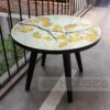 Bàn trà mosaic kính cây rẻ quạt MT0016 4T Houses
