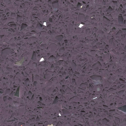 Đá mài terrazzo nền tím hạt kính trong TE1800