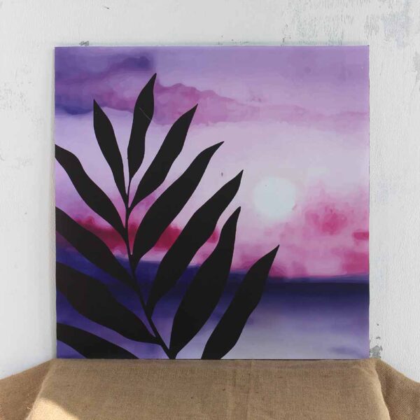 Bàn vuông kính mosaic MT0036C