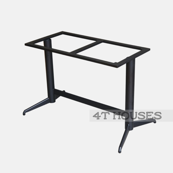 Chân bàn cafe sắt trụ tròn đôi CB22