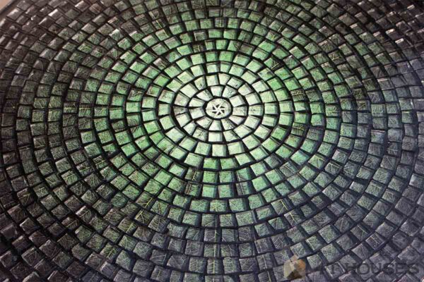 Bàn tròn kính mosaic MT0037A