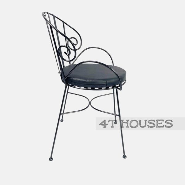 Ghế sắt cafe ngoài trời hoa văn cổ điển GHE05A