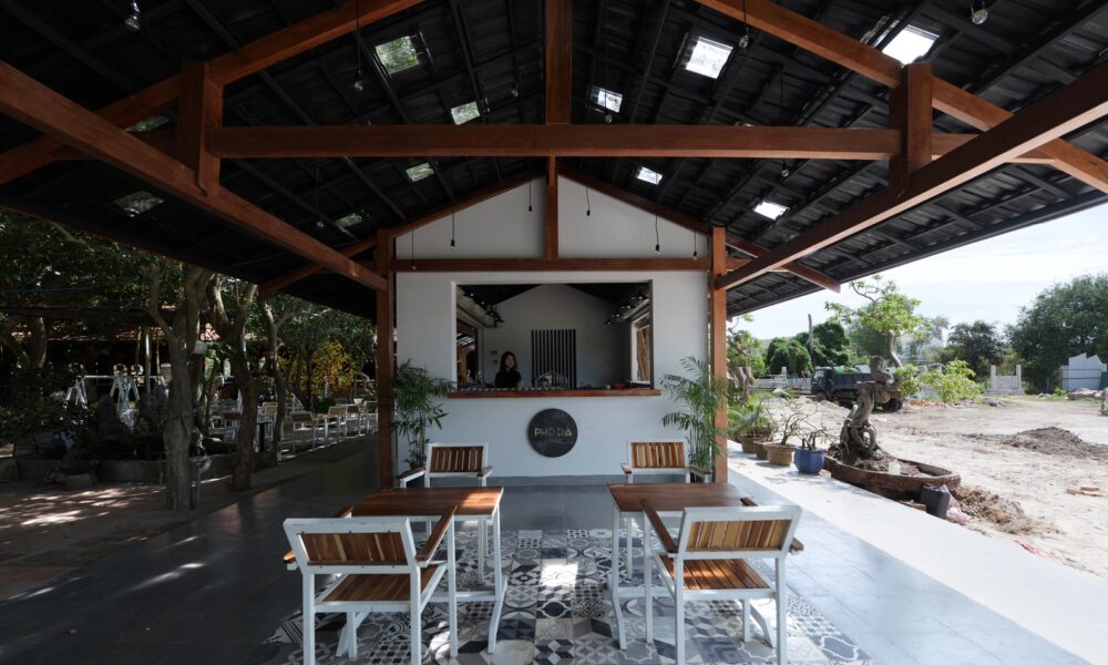 Không gian quầy của Phố Đá Coffee 
