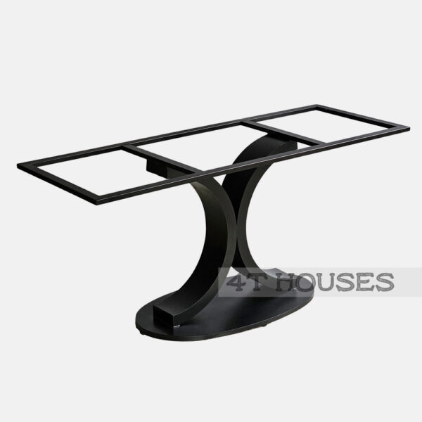 Chân bàn chữ nhật dáng chữ C cách điệu CB280