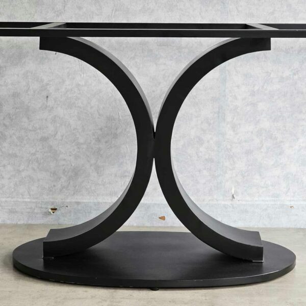 Chân bàn chữ nhật dáng chữ C cách điệu CB280