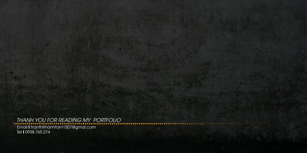 Trang cuối portfolio