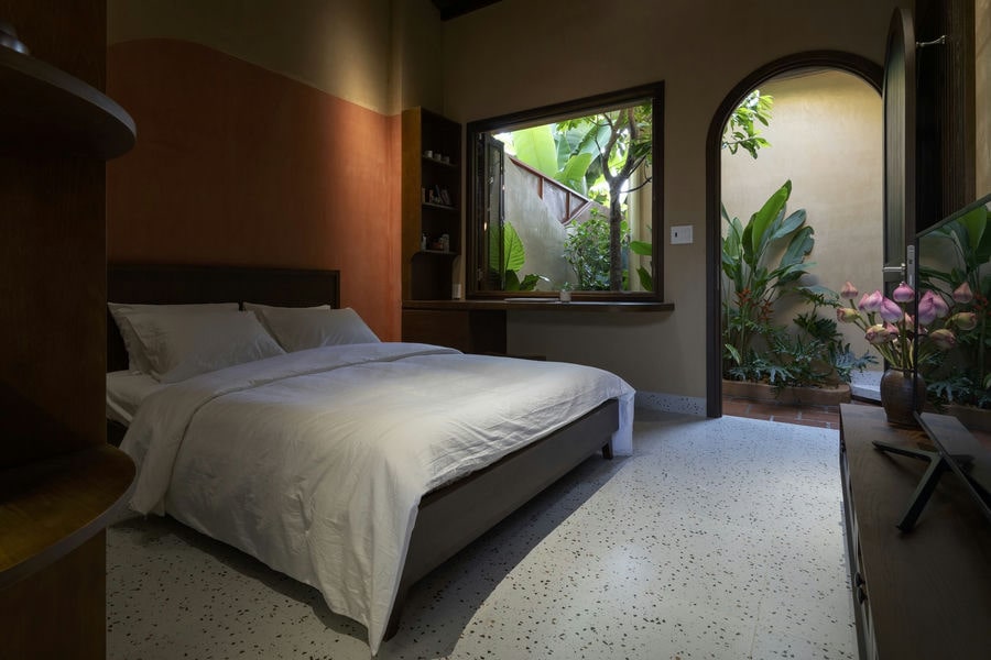 phòng ngủ thoáng mát, yên tĩnh hơn.