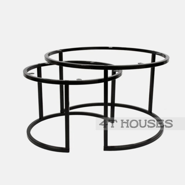 Chân bàn sắt đôi lớn nhỏ khung tròn CB121