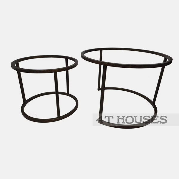 Chân bàn sắt đôi lớn nhỏ khung tròn CB121