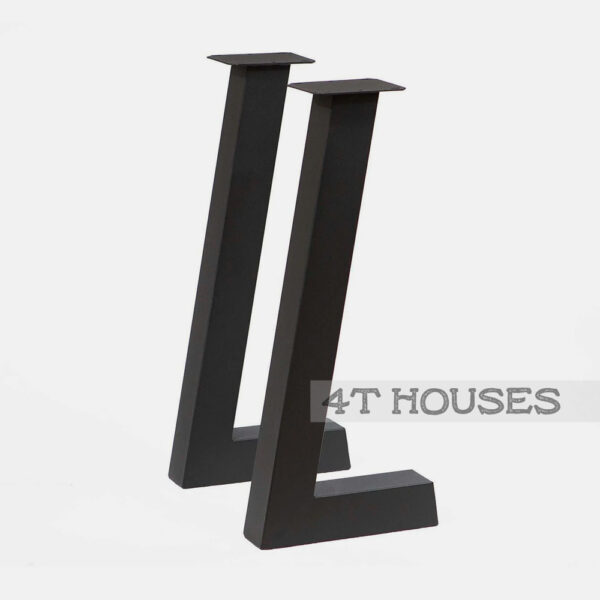 Chân bàn sắt hình chữ L CB406