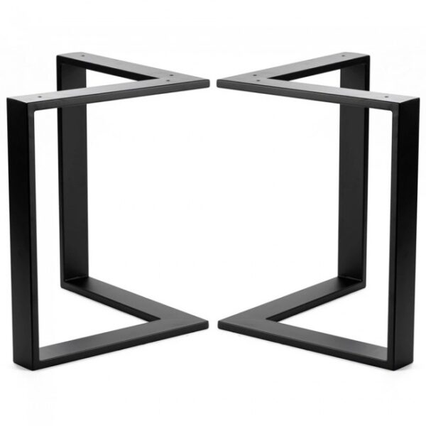 Chân bàn sắt Zig Zag 90 độ CB410