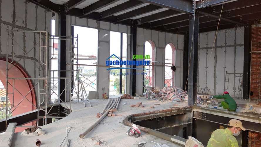 Gạch/Tấm Bê tông Khí Chưng Áp (AAC)