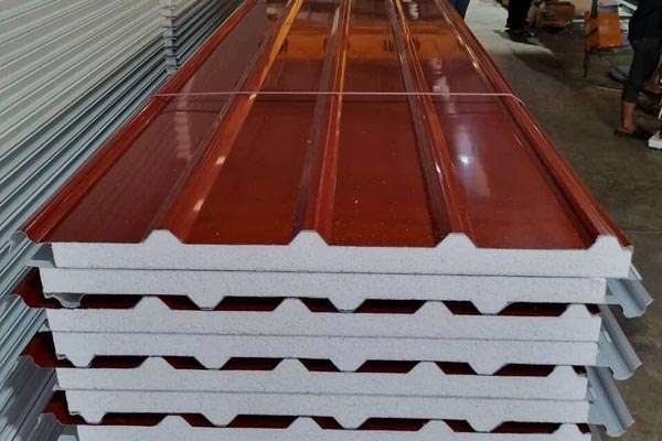 Mái tôn cách nhiệt EPS dùng cho nhà ở lắp ghép