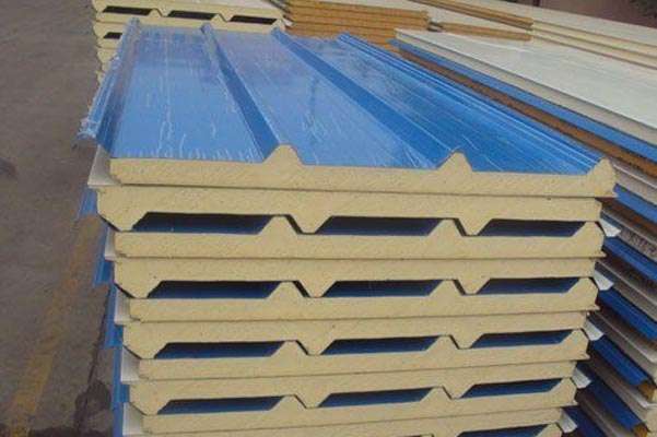 Mái tôn cách nhiệt PU dùng cho nhà ở lắp ghép