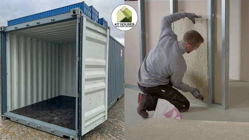 Nhà container và nhà lắp ghép khác nhau về khả năng chống nóng – cách nhiệt