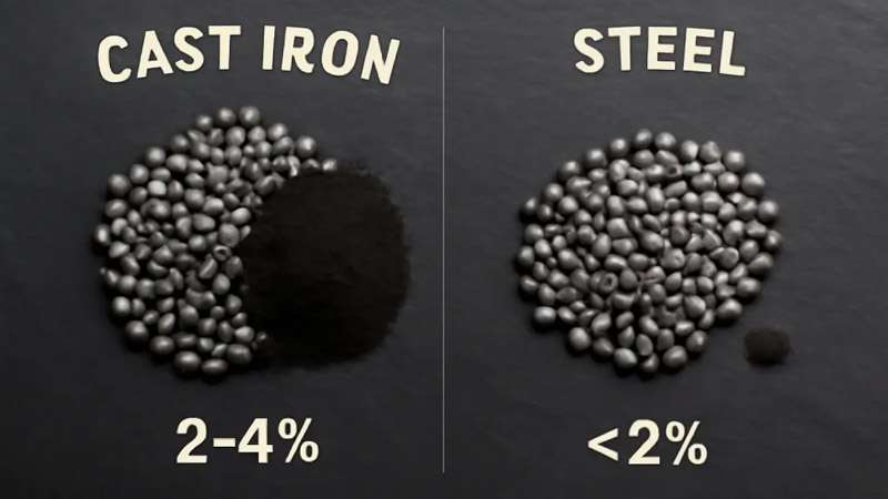 Thành phần hóa học của Gang và thép