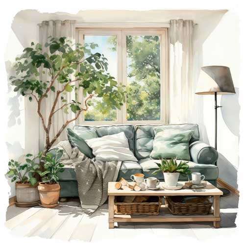 Thiết kế nội thất danh mục 4T House